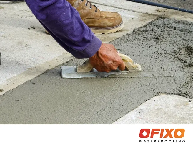 Concrete resurfacing in Dubai - micro-concrete overlays and decorative finishes by Ofixo